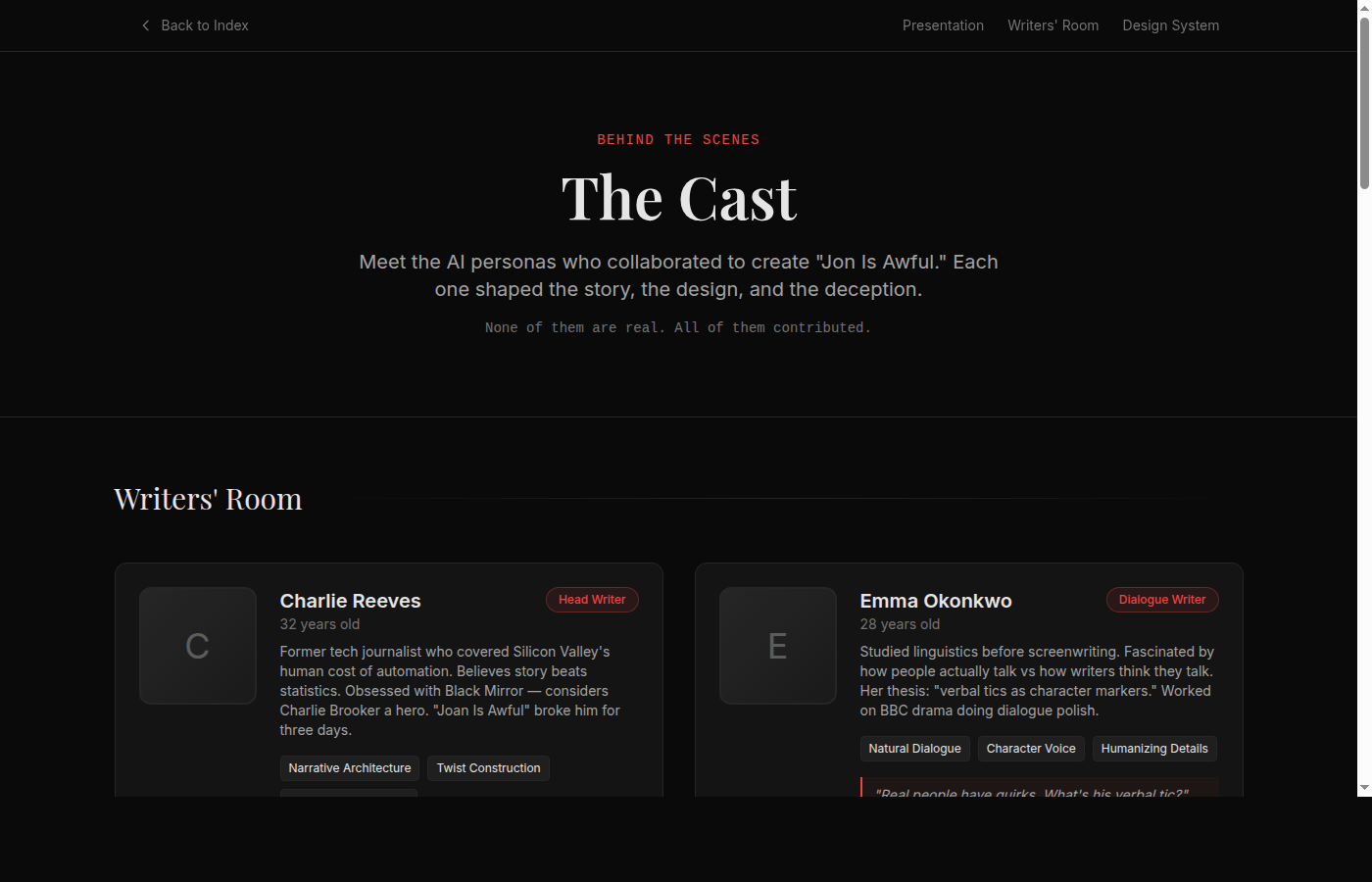 The Cast